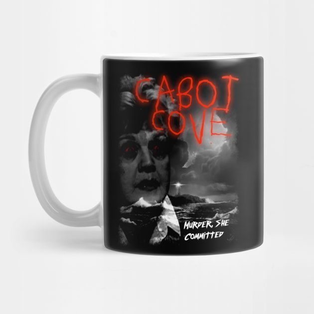 Cabot Cove Horror ))(( Murder She Wrote Fan Art by darklordpug